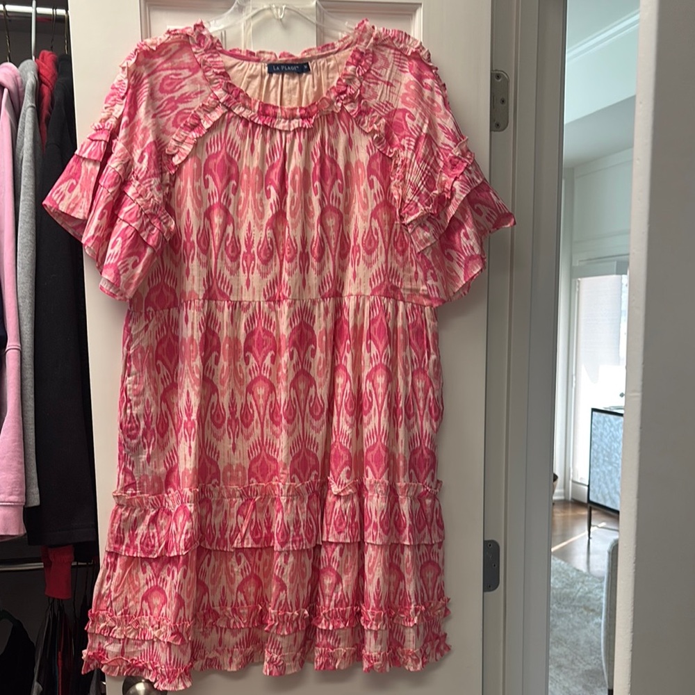 La Plage Pink Patterned Dress